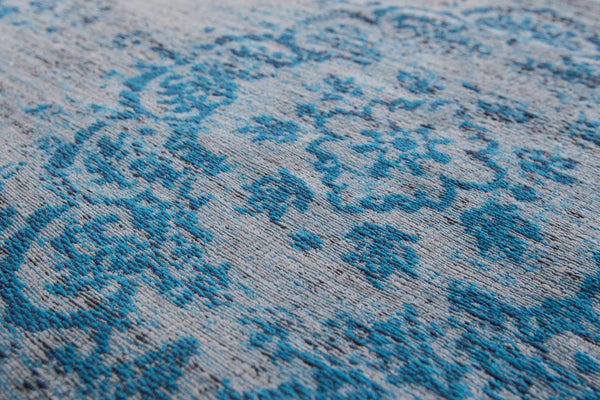 Grey Turquoise Rug