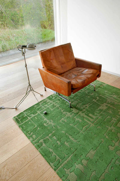 Perrier's Green Rug