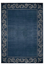 Frame Navy Luxury Rug 150 X 240