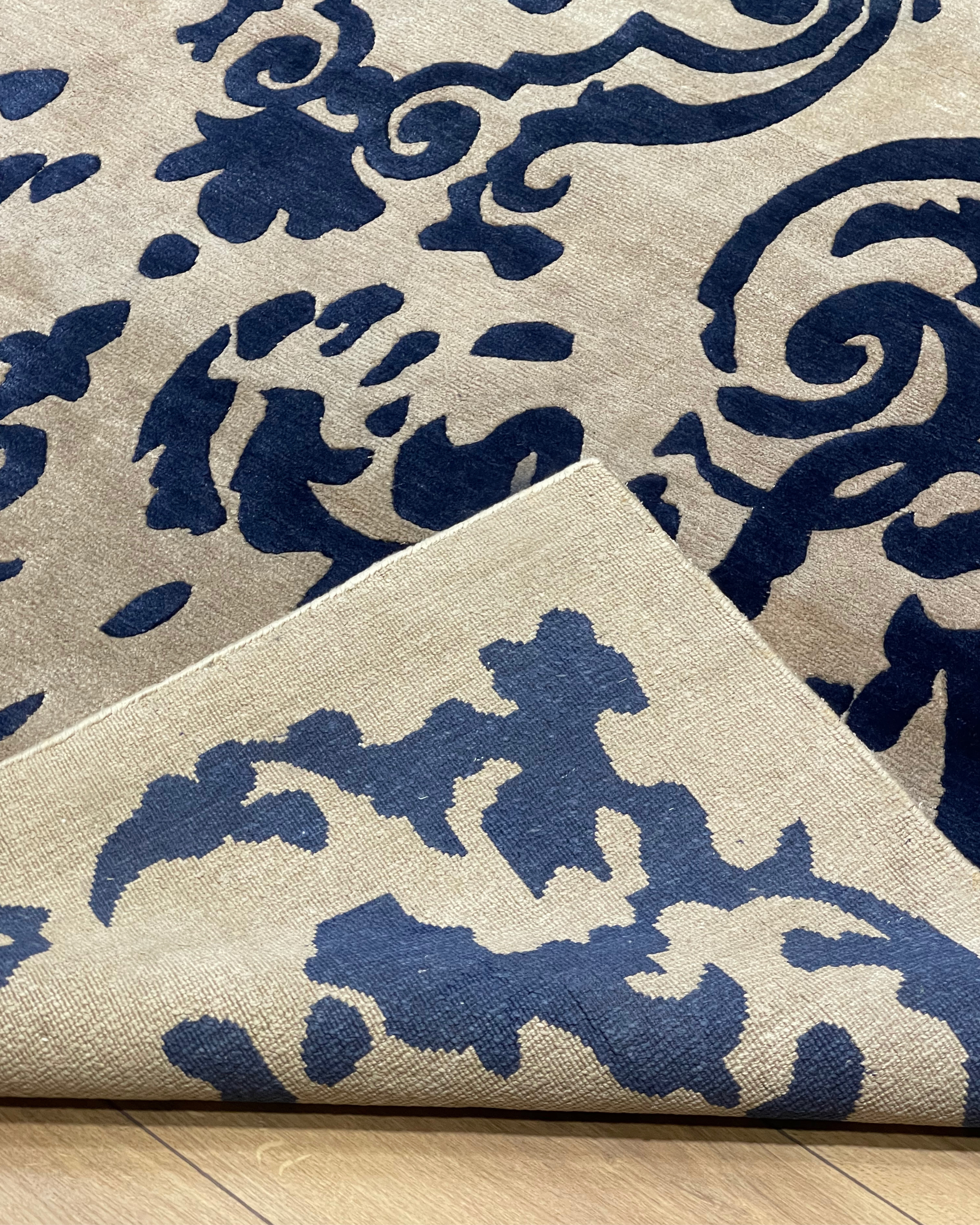 Vintage Gradient Ocean Luxury Rug 160 х 250