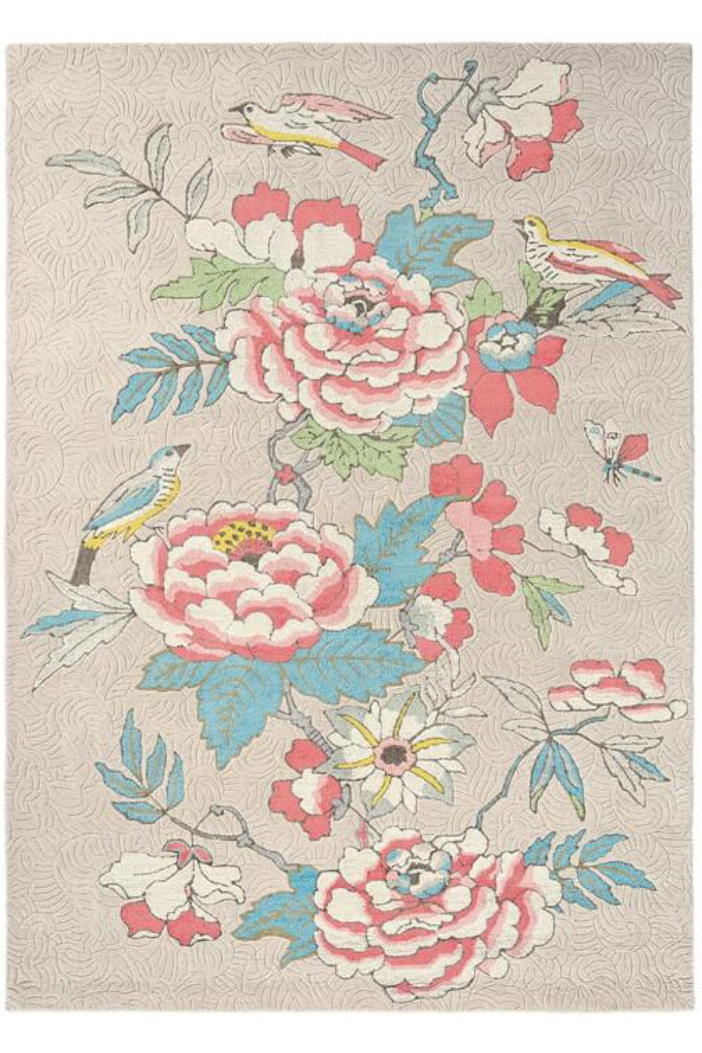 Paeonia Coral  Rug 120 х 180
