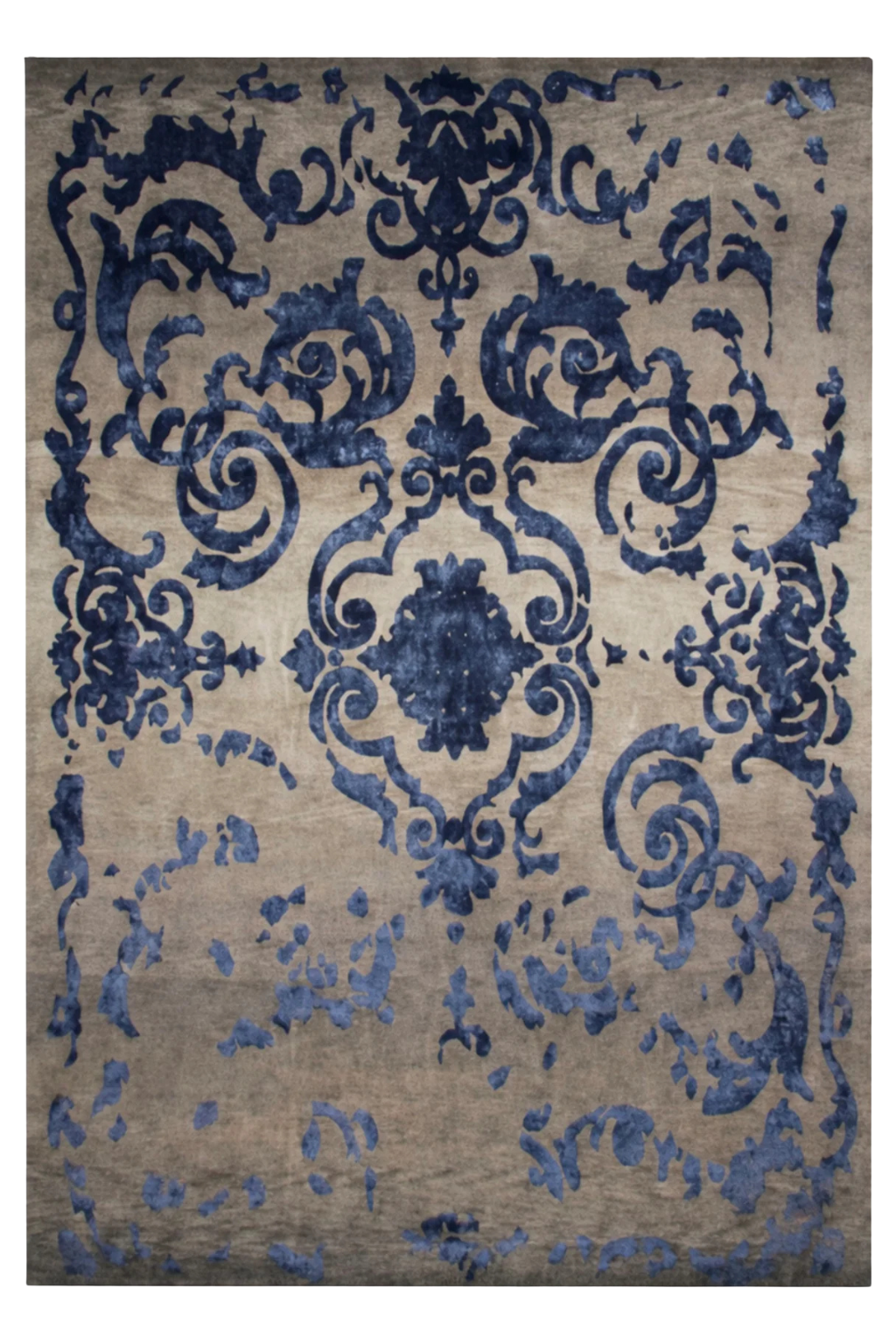 Vintage Gradient Ocean Luxury Rug 160 х 250