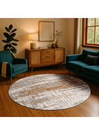 Columbus Gold Rug