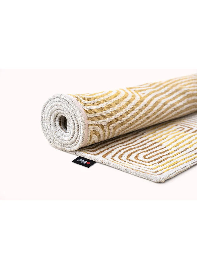 Yellow Hippy Rug