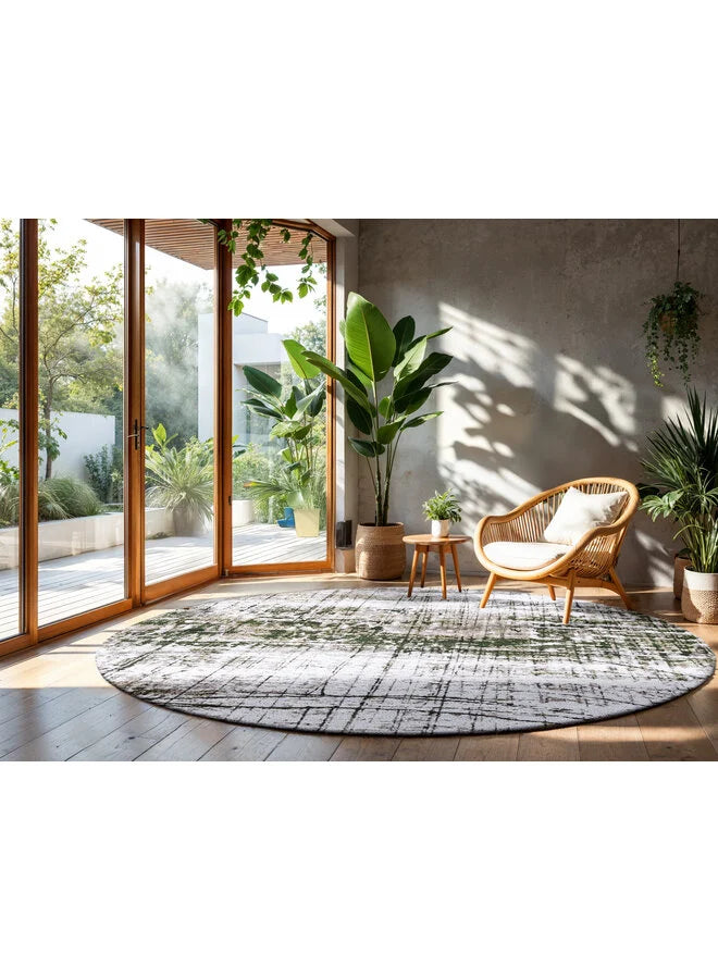 Central Green Rug