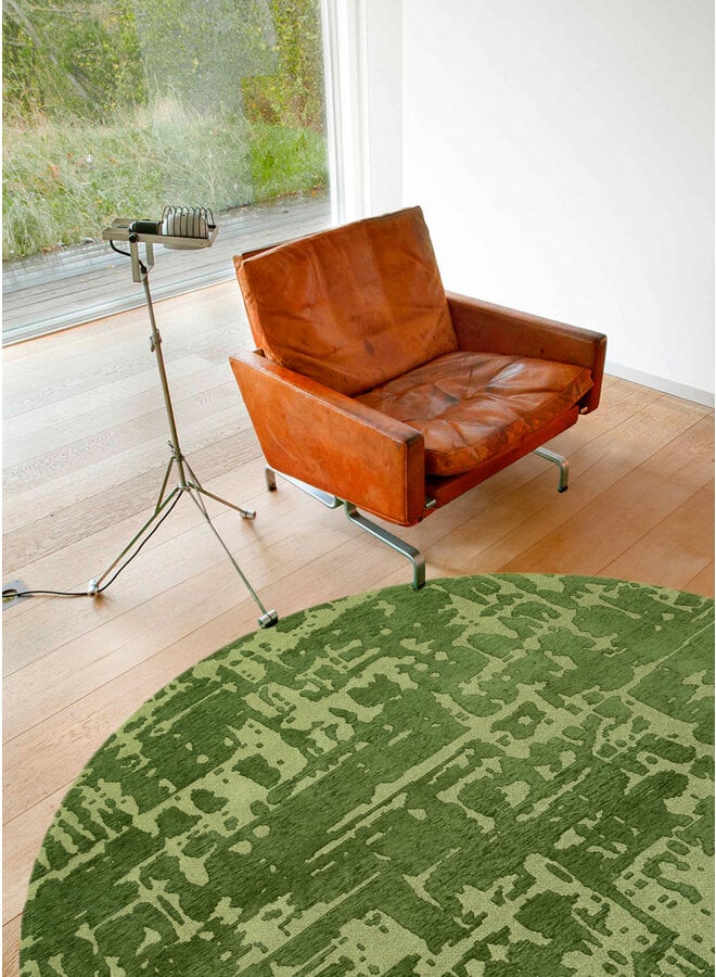 Perrier's Green Rug